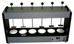 Frasco de floculación de instrumentos ópticos para aparatos de prueba con 6 husillos - Product Image 3