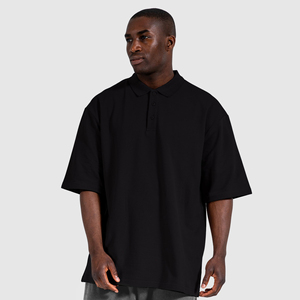 Cotton Plus Size High Quality Custom <b>Vintage</b> Graphic Oversize <b>Polo</b> T-<b>shirt</b> <b>Polo</b> Collar Casual Short Sleeve Style for Men - Product Image 1