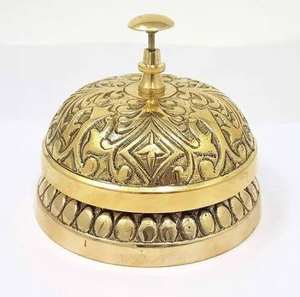 Cloche décorative de bureau en aluminium, personnalisable, pour la décoration de la maison ou du bureau, vente en gros - Product Image 1