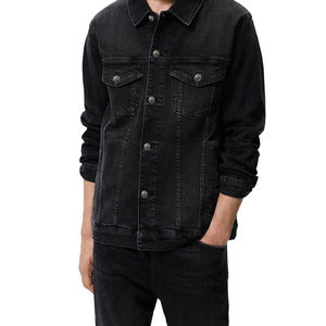 Veste en jean sur mesure unisexe, tendance, forme élégante, grande durabilité, parfaite pour les tenues de tous les jours et les demandes de vente en gros de mode. - Product Image 1