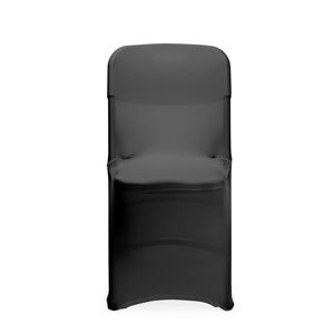 HENDI Folding <b>Chair</b> <b>Cover</b> <b>Black</b> Slipcover for 540x440x(H)840mm <b>Chairs</b> Models 810965 & 910989 - Product Image 1