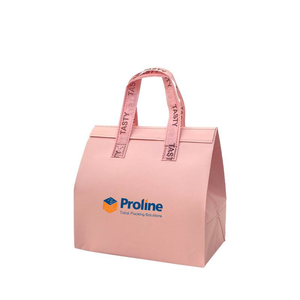 Eco Friendly Leopard Pattern PE Waterproof Insulated Thermal Bag Foldable <b>Hot</b> Cold Food Storage for Catering Takeout - Product Image 1