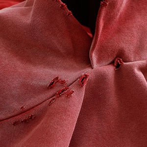 Poids lourd surdimensionné déchiré Streetwear hommes personnalisé soleil délavé en détresse fabricant Vintage lavage à l'acide à capuche 2026 - Product Image 4