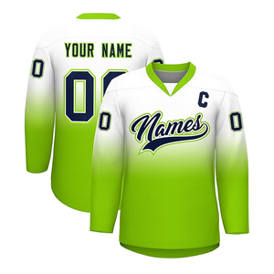 Uniformes de hockey personalizados, nuevo diseño, alta calidad, transpirable, nombre del equipo, 100%, camisetas de hockey de poliéster - Product Image 1