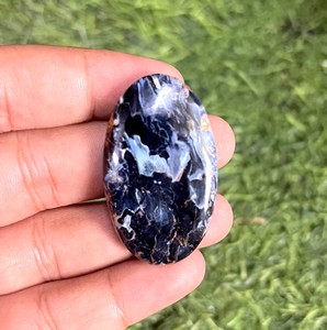 หินปาล์มเพียทเทอร์ไซต์คริสตัลหินกึ่งมีค่าบำบัดทำด้วยมือเพชรเรียบน่าพิศวงอัญมณีปาล์ม - Product Image 5