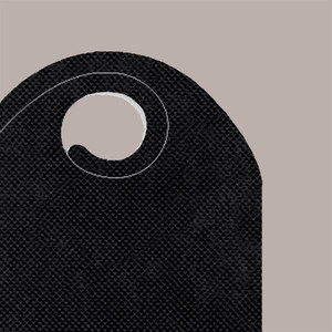 200 piezas desechables TNT tela Bavì Baberos 37x57 Cm negro fiesta suministros Kits - Product Image 3