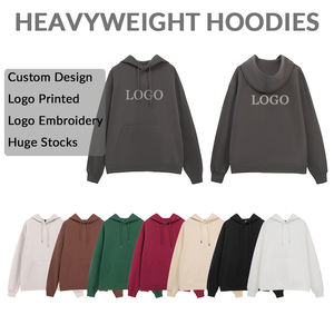 Sudaderas con capucha recortadas Boxy desgastado de bolsillo con cremallera Vintage personalizada de peso pesado lavado ácido de gran tamaño - Product Image 3