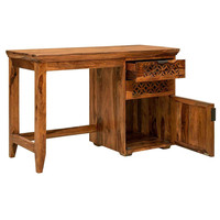 Bureau d'étude moderne de luxe en bois massif, convertible, extensible, personnalisable, mobilier de bureau à domicile réglable – Grande Vente