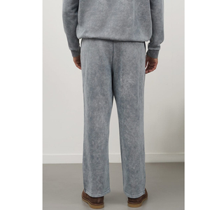 Survêtement pour homme avec logo personnalisé, survêtement unisexe, ensemble de jogging, sweat-shirt vintage à capuche, survêtement délavé à l'acide pour homme - Product Image 5