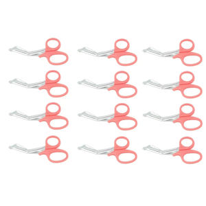 12 nouveaux ciseaux utilitaires Ciseaux EMT/EMS 5.5 "(Rose) Bandage Paramedic Supply Eco - Product Image 4