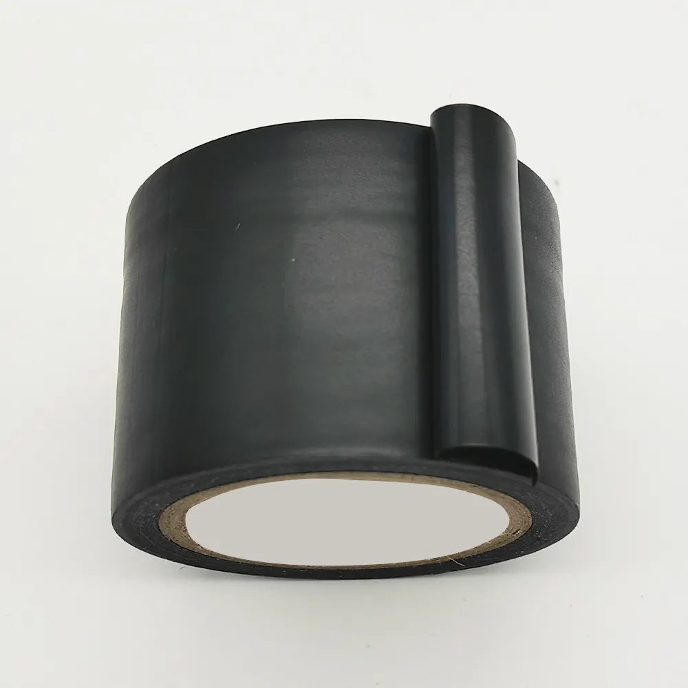 Black Strong Wrapping High Adhesive Conduit Pipe wrap PVC Tape for Ductwork Tubing