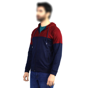 Dernière saison d'hiver 3XL sweat à capuche zippé à manches longues pour hommes respirant polaire vêtements de sport capuche motif imprimé fait durable - Product Image 4