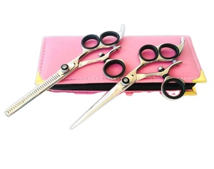 Barber Supplies Styling Tools Stainless Steel Hairdressing Barber Scissors With Sharp Straight Blade <b>Other</b> Beauty Equipment - Product Image 2