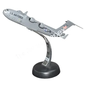 Modello di aeronautica militare per la maggior parte dei modelli di tendenza In alluminio fuso grande 5 piedi C-15 Globemaster disponibile In magazzino