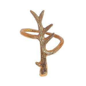 Servilletero de oro rosa, decoración de mesa de aluminio de alta calidad, toque rústico elegante y romántico para impresionar a los invitados en las fiestas - Product Image 1