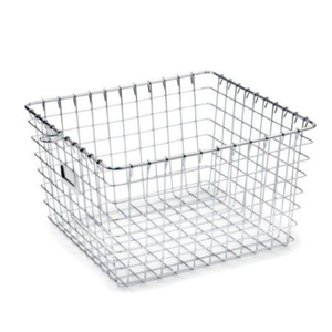 Circular Iron <b>Wire</b> <b>Basket</b> Modern Geometric Open Design Eco-Friendly Multi-Purpose Organizer Handles Rose Gold Storage Bin - Product Image 4