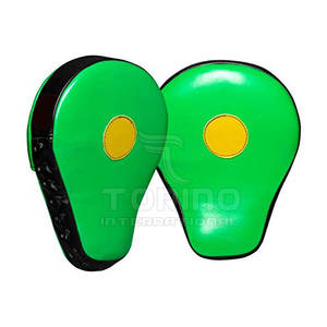 2025 High Quality Professional Custom Logo Leather <b>Focus</b> <b>Pads</b> Made by Manufacturer for Boxing Training - Product Image 2