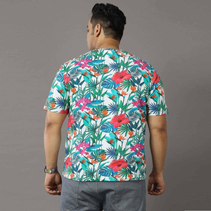Camiseta de Punto Sólido Sublimada de Marca Privada OEM, Personalizada, Elegante, de Moda Urbana, de Secado Rápido, Transpirable, Suave, Informal, para Hombre - Product Image 2