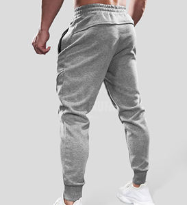 กางเกงวอร์มผ้าคอตตอนแบบ100% สำหรับผู้ชายกางเกงวิ่งพร้อมกระเป๋า2025พิมพ์โลโก้ตามสั่ง - Product Image 4