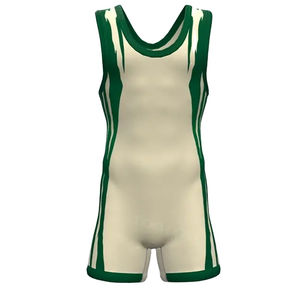 2024 Men's High Quality Solid Color Fitness Tank Tops Knitted Bodysuit Singlet for Wrestling <b>Running</b> and Weightlifting - Product Image 3