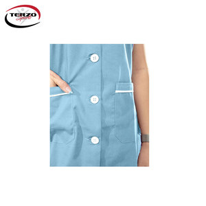 Nouveau Style personnel médical uniforme unisexe hôpital vêtements pour hommes Polyester mode conceptions gommage uniforme en toile - Product Image 4