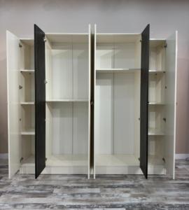 Mobilier de chambre à coucher de luxe moderne ensemble de salon de luxe en métal réglable avec rangement style minimaliste pour la maison ou l'hôtel - Product Image 6