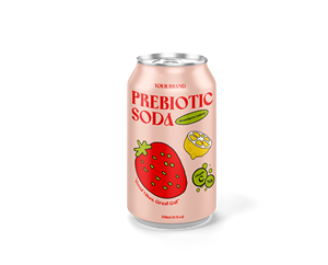 Haute qualité 330ml OEM fruité aromatisé boissons gazeuses prébiotiques marque privée échantillon gratuit et conception fabriqué au Vietnam - Product Image 3