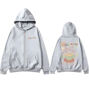 Beabadoobee เสื้อฮู้ดมีซิปลายกราฟิกสำหรับผู้ชาย, เสื้อมีฮู้ดแฟชั่นโอเวอร์ไซส์มีซิปรูดซิปสำหรับ Y2k - Product Image 5