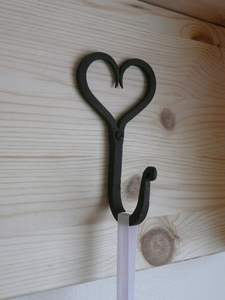 Durable Heavy Duty Cast Iron Wall <b>Hook</b> With Rustic Country Farmhouse Style Perfect For Long Lasting Home Storage - Product Image 6