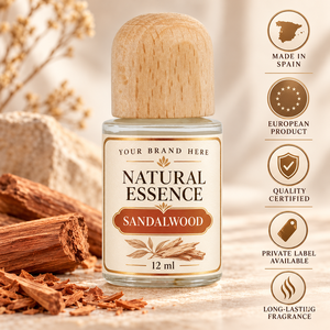 Essence de parfum au bois de santal OEM 12ml |   Parfum d'ambiance boisé épicé |   Fabricant de Marques Privées Espagne - Product Image 1
