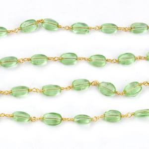 คุณภาพสูงทำด้วยมือโซ่ลูกปัดแบบไฮโดรไนท์พร้อมโซ่เครื่องประดับขัดเงาเคลือบผิวเรียบสำหรับทำเครื่องประดับ - Product Image 3