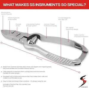 Juego de Cortaúñas Profesional para Uñas de los Pies, Alicates Resistentes para Podología y Quiropodia con Embalaje Ecológico - Product Image 5