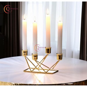 Nuevo portavelas con diseño elegante, soporte de iluminación para eventos de llegada caliente, decorativo para fiesta de boda y tarro de vela único para el hogar - Product Image 2