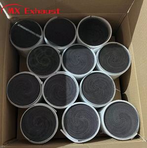 Euro0, Euro3, Euro4, 200 Cpsi, 300cpsi, 400cpsi, 500 Cpsi ile yeni Convertidors evrensel metalik katalitik dönüştürücüler - Product Image 4