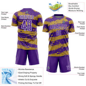 Uniforme de fútbol diseñado con tecnología avanzada costura duradera material de secado rápido flexibilidad atlética y ajuste profesional - Product Image 5