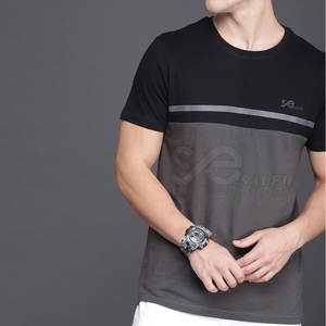 T-shirts en vrac unis de conception unique o Neck pour hommes sur des t-shirts en gros confortables fabriqués au Pakistan - Product Image 5