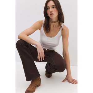 Top Halter a Rayas con Encaje - Product Image 5