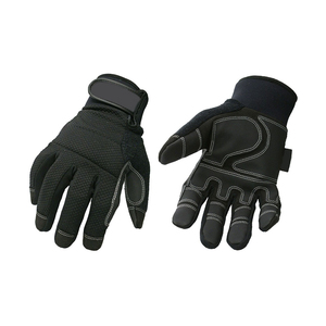 ถุงมือช่างหนังอุตสาหกรรม ถุงมือป้องกันสำหรับใช้งานเครื่องมือ ถุงมือทำงานช่างที่ทนทานและมีการยึดเกาะที่ดี - Product Image 1