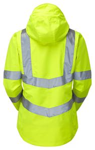 Sweat-shirt à capuche en polyester respirant haute visibilité pour homme, grande taille, vêtements de travail - Product Image 3