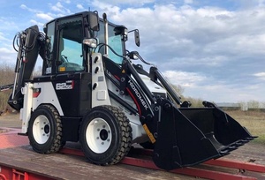 Chargeuse-pelleteuse sur pneus Hidromek HMK 62 SS 4x4 Diesel 75KW Blanche Haute Efficacité à vendre - Product Image 2