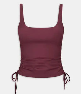 2025 coton de qualité supérieure fait à séchage rapide respirant débardeur coton bio femmes débardeur sans manches Design élégant solide - Product Image 4