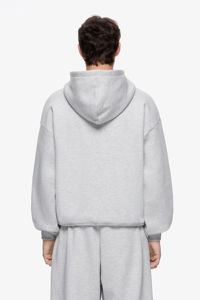 Ensemble survêtement homme en coton 100% de qualité supérieure, sweat-shirt surdimensionné et pantalon, logo imprimé sur écran personnalisé - Product Image 5