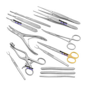 Juego de Instrumentos Quirúrgicos Básicos Menores, Retractores para Cirugía General, Acero Inoxidable de Grado Médico, Embalaje con Logotipo Personalizado Disponible - Product Image 1