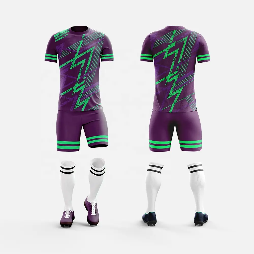 2024 Nuevo uniforme de fútbol sublimado de calidad superior Conjunto de uniforme de entrenamiento de fútbol.