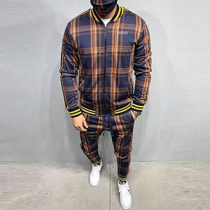 Ropa informal de alta calidad 100% algodón chándal para hombre Sun Faded Full Zip Up Hoodie con dos bolsillos impreso chándal Jogging - Product Image 2