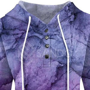 Ropa de calle Nueva moda Sublimación de alta calidad Sudadera con capucha Pakistán Proveedor Mujeres Sublimación Sudaderas con capucha - Product Image 6