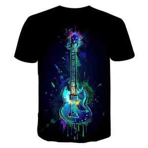 Camiseta de Sublimación 100% Algodón de Color Negro para Hombre, Corte Holgado, Estilo Perfecto, Antiarrugas, Precio Accesible - Product Image 5