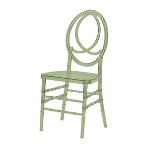 Chaise de salle à manger empilable blanche mate Wimbledon pour cérémonie, restauration, <span class=keywords><strong>location</strong></span> de mariage et sièges de lieu <span class=keywords><strong>professionnel</strong></span> - Product Image 2