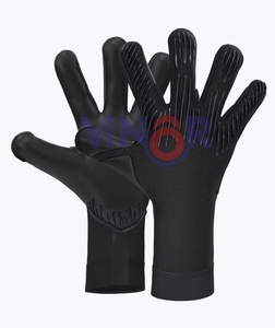 Gants de gardien de but les plus vendus, couleur pleine, doigts complets, poignet, gants de gardien de but pour adultes, gants verts, impression en silicone - Product Image 2