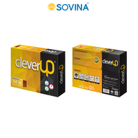 Grosir Clever up kertas fotokopi A4 80 Gsm 92% putih 210X297mm desain hutan pinus